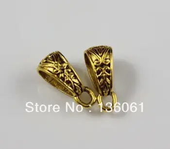 Vintage Gold Didelė Anga Ilgai Gėlių Žavesio Karolius, Papuošalai Padaryti Išvadas Apyrankės Aksesuarai 
