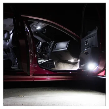 8pcs Balta Canbus Ne Klaida LED Interjero Dome Mao Skaitymo Lemputės Rinkinys 2010-2018 m. BMW 1 Serijos, F20 F21 Automobilių Reikmenys