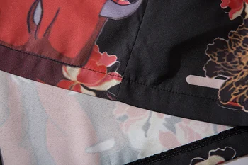 Japonų Kimono Striukės Scarlet Geiša Žudikas Spausdinti 2020 Vyrų Harajuku Streetwear Atsitiktinis Plona Suknelė Japonija Stilius Laisvas Megztinis
