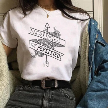 2021 m. Moteris Mergina Galia Karūna Drabužiai, Moteriški Drabužiai Lady T-Shirt Marškinėliai T-shirts Feminizmo Tees Viršūnes Grafinis Moteris