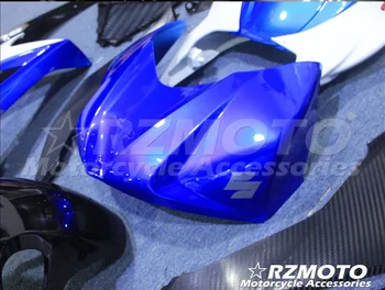 ACE RINKINIAI Nauji Suzuki GSXR1000 K7 2007 2008 Įpurškimo ABS Plastiko Motociklo Lauktuvės GSXR1000 K7 07 08 Mėlyna Balta R35