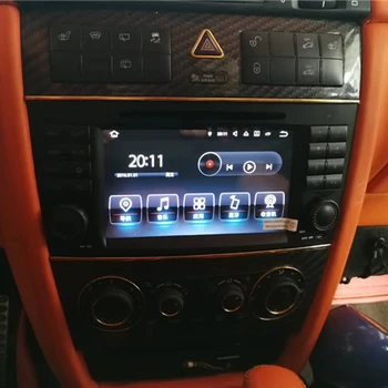 Automobilio Multimedijos Grotuvas Stereo GPS DVD Radijo Navigacijos Android Ekrano Mercedes Benz CLK W209 C209 A209 CLK200 2003 m. - 2010 m.