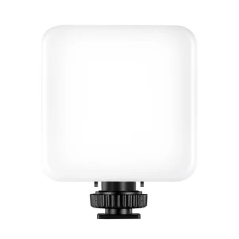 RGB LED Vaizdo Šviesos su Softbox Mini Kamera, Fotografijos Photo Light su 3 Šalto Batų Stovai GoPro DSLR Fotoaparatas Vlogging