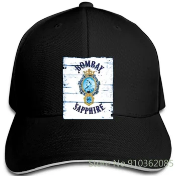 Bombay Sapphire Džinas Nelaimę Vaizdo Naujas Cool reguliuojamas kepurės Beisbolo kepuraitę Vyrai Moterys