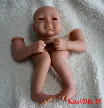 20inch Realus Reborn Baby Doll Rinkiniai Minkšto Vinilinio Silikono 