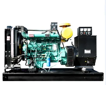 Kinija tiekėjas weifang Ricardo 120kw/150kva dyzelinis generatorius su teptuku vario generatorius ir bazinė kuro bakas
